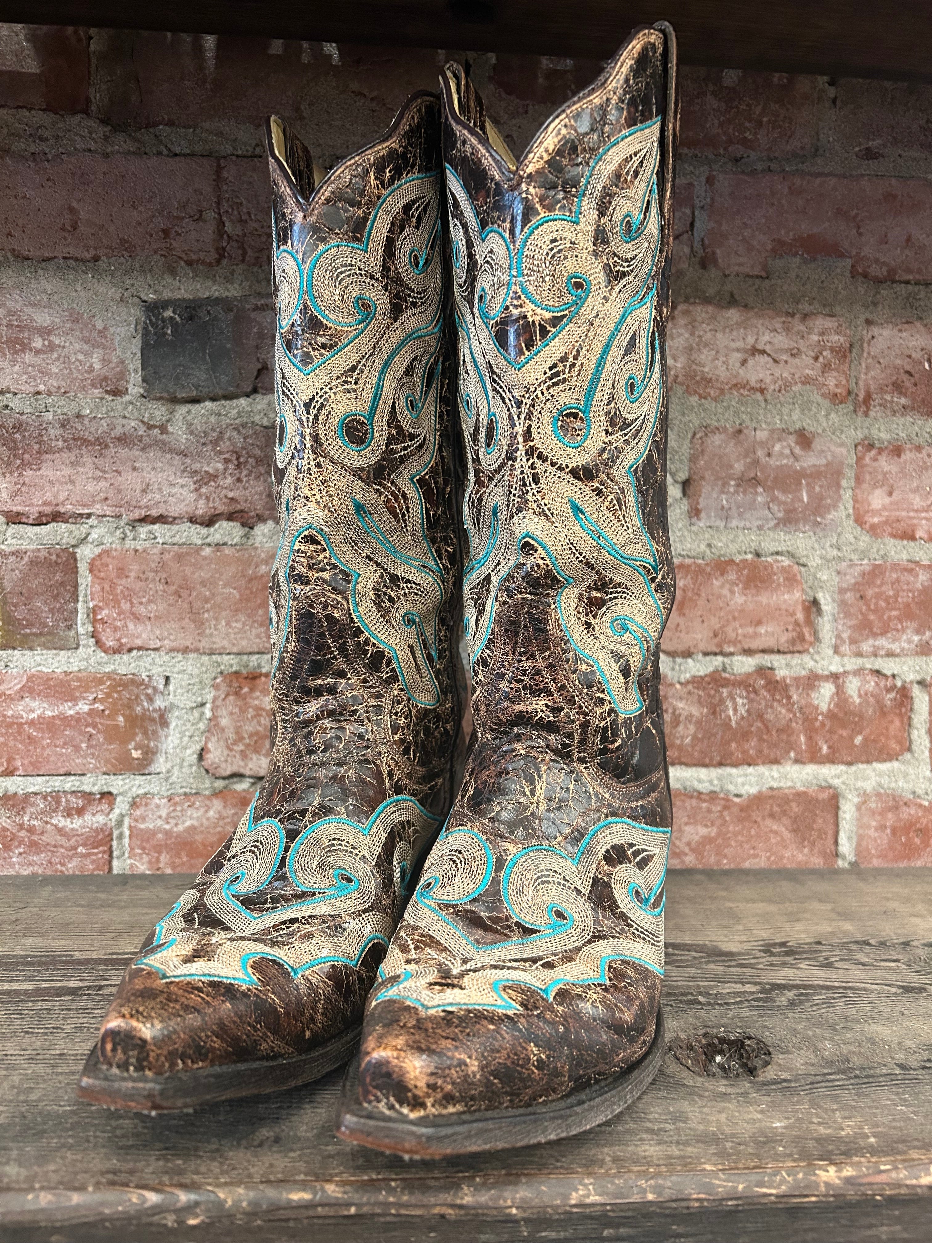 Stetson Women's Cowboy Boots Size 8