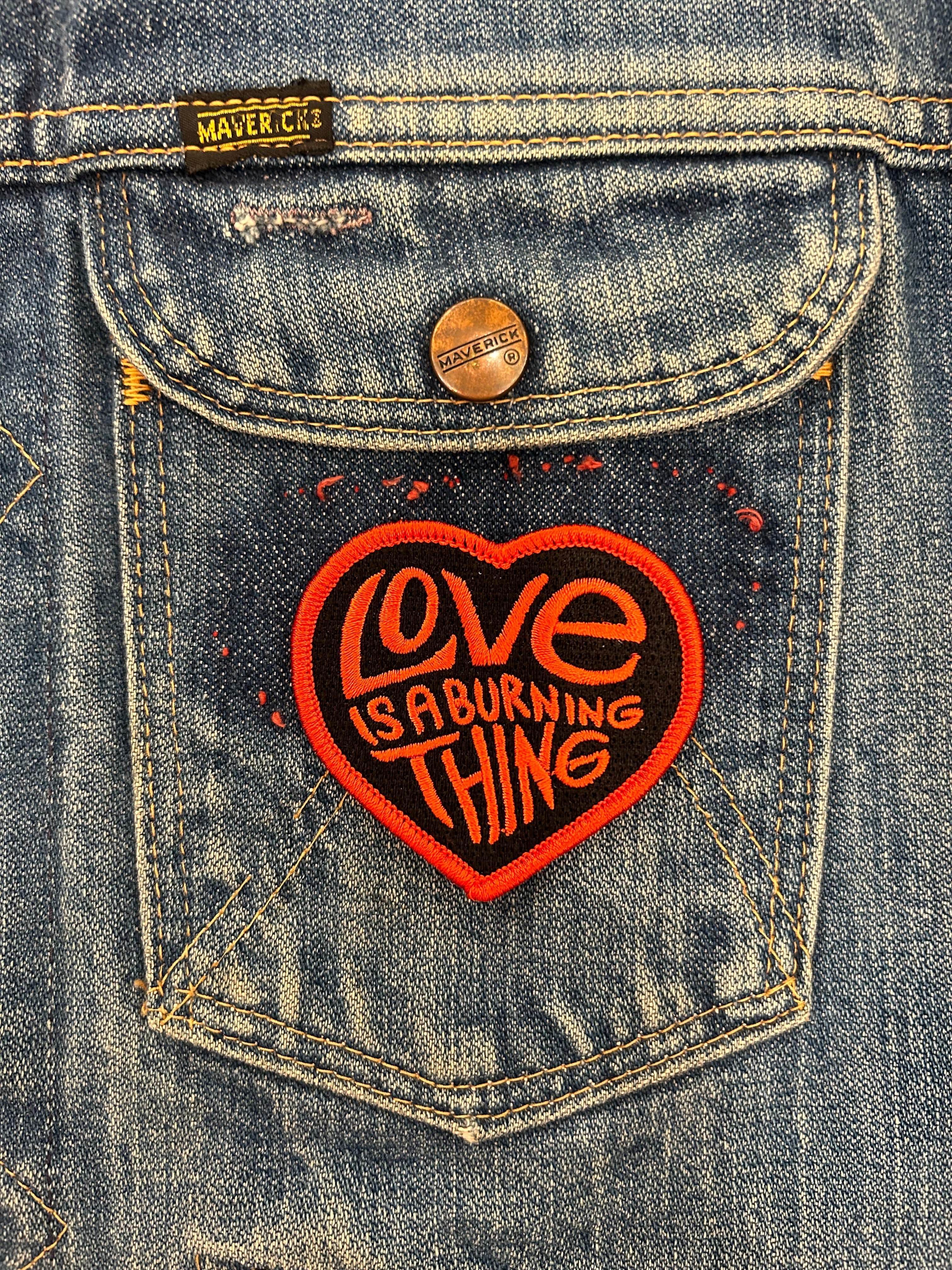Love Is A Burning Thing Patch