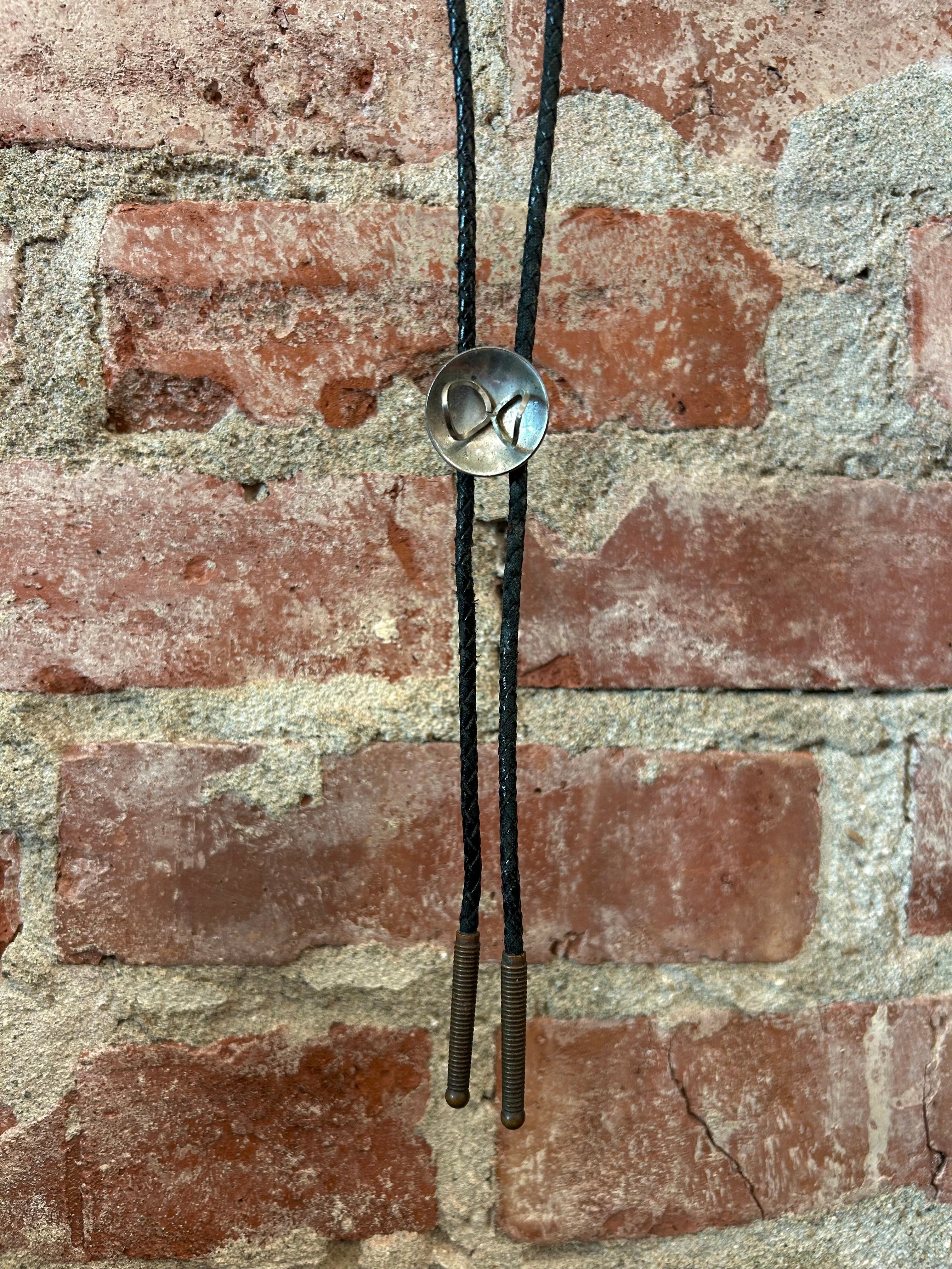 Silver Infinity Sign Bolo Tie