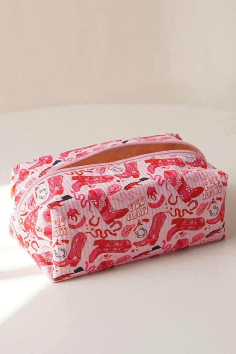 Howdy Travel Makeup Bag