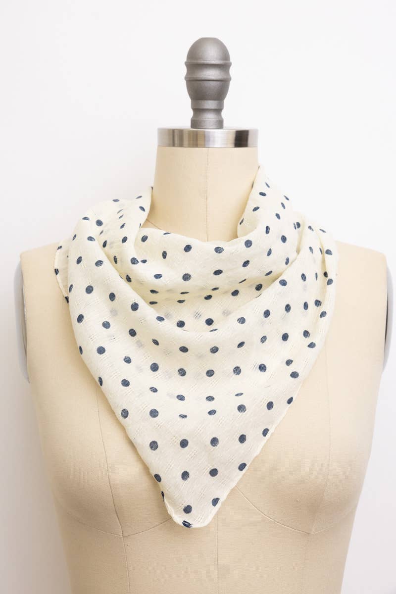 Heart Printed Small Pattern Bandana