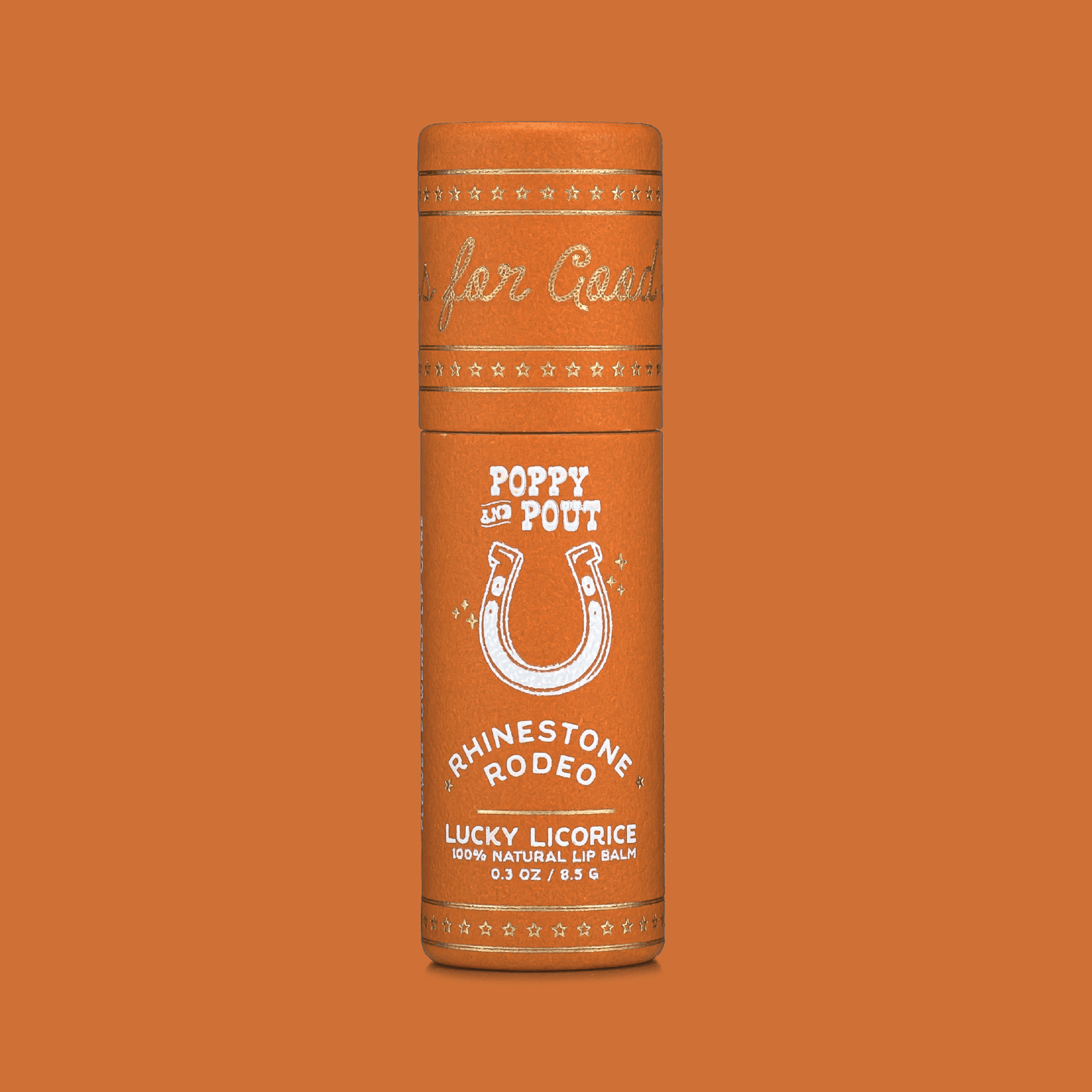 Rhinestone Rodeo Lucky Licorice Lip Balm