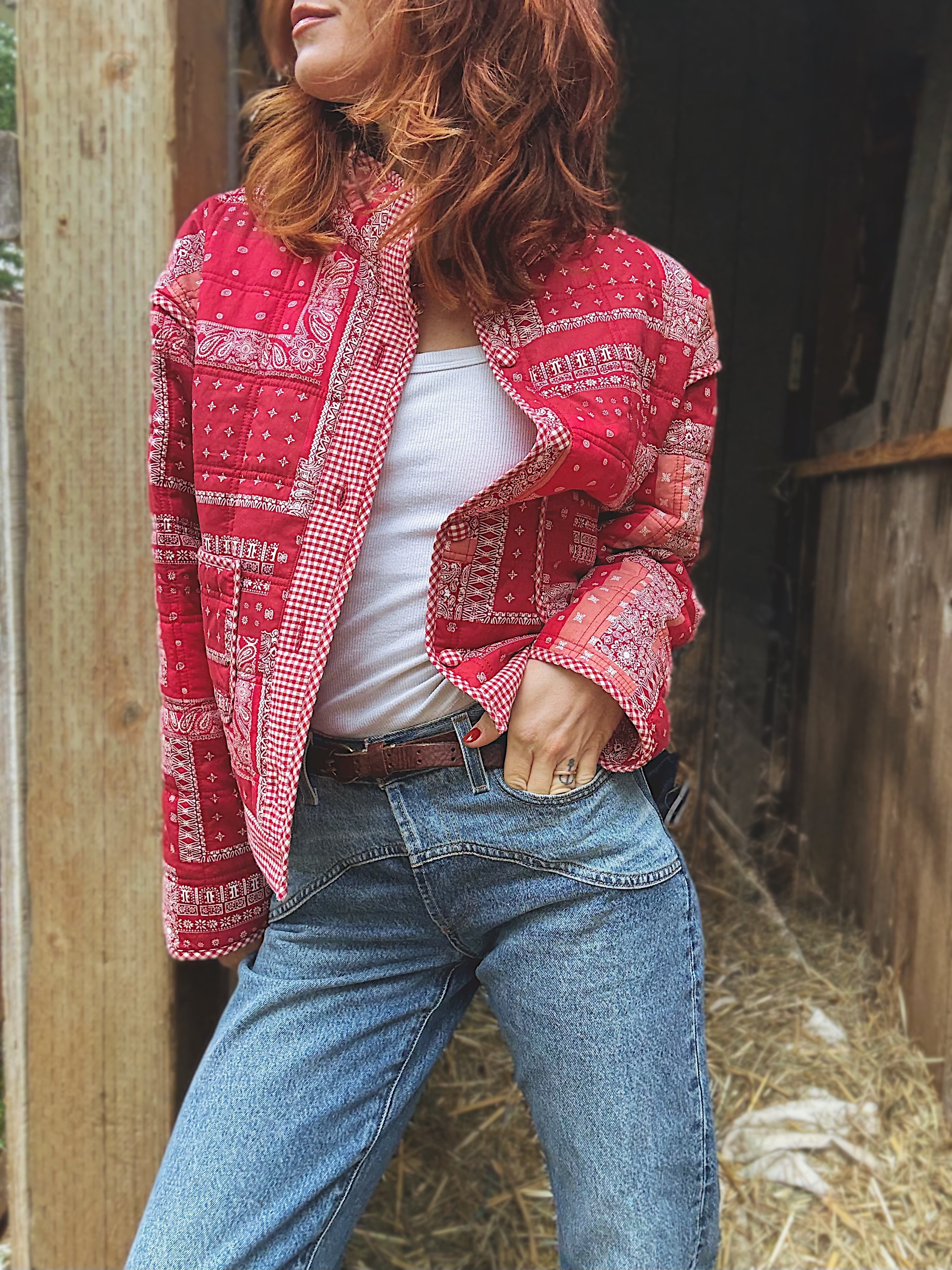 Jolene Paisley Quilted Jacket