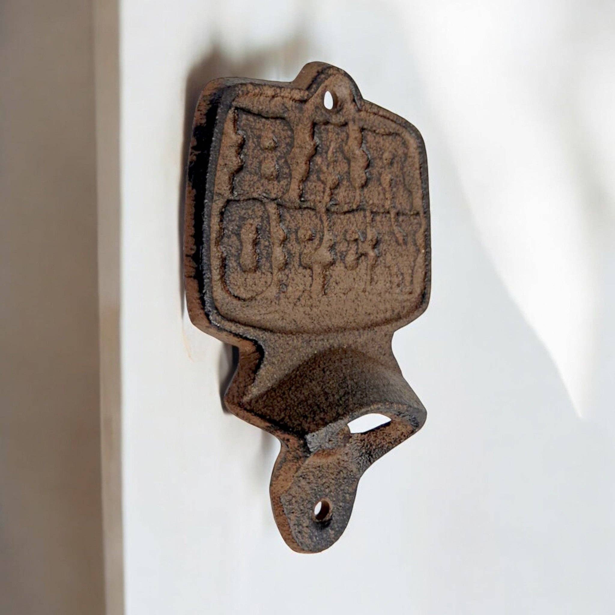Cast Iron Bar Open Bottle Opener