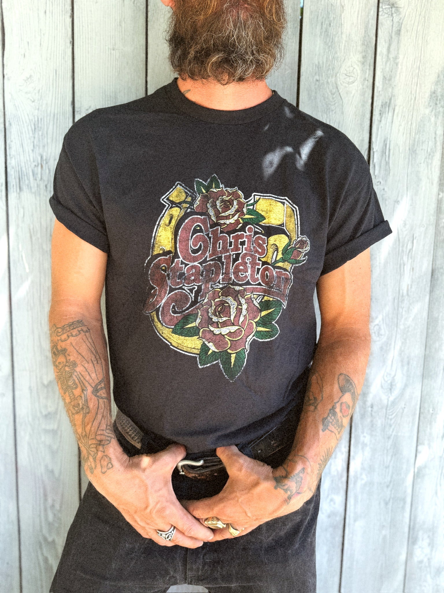 Chris Stapleton Roses T-Shirt