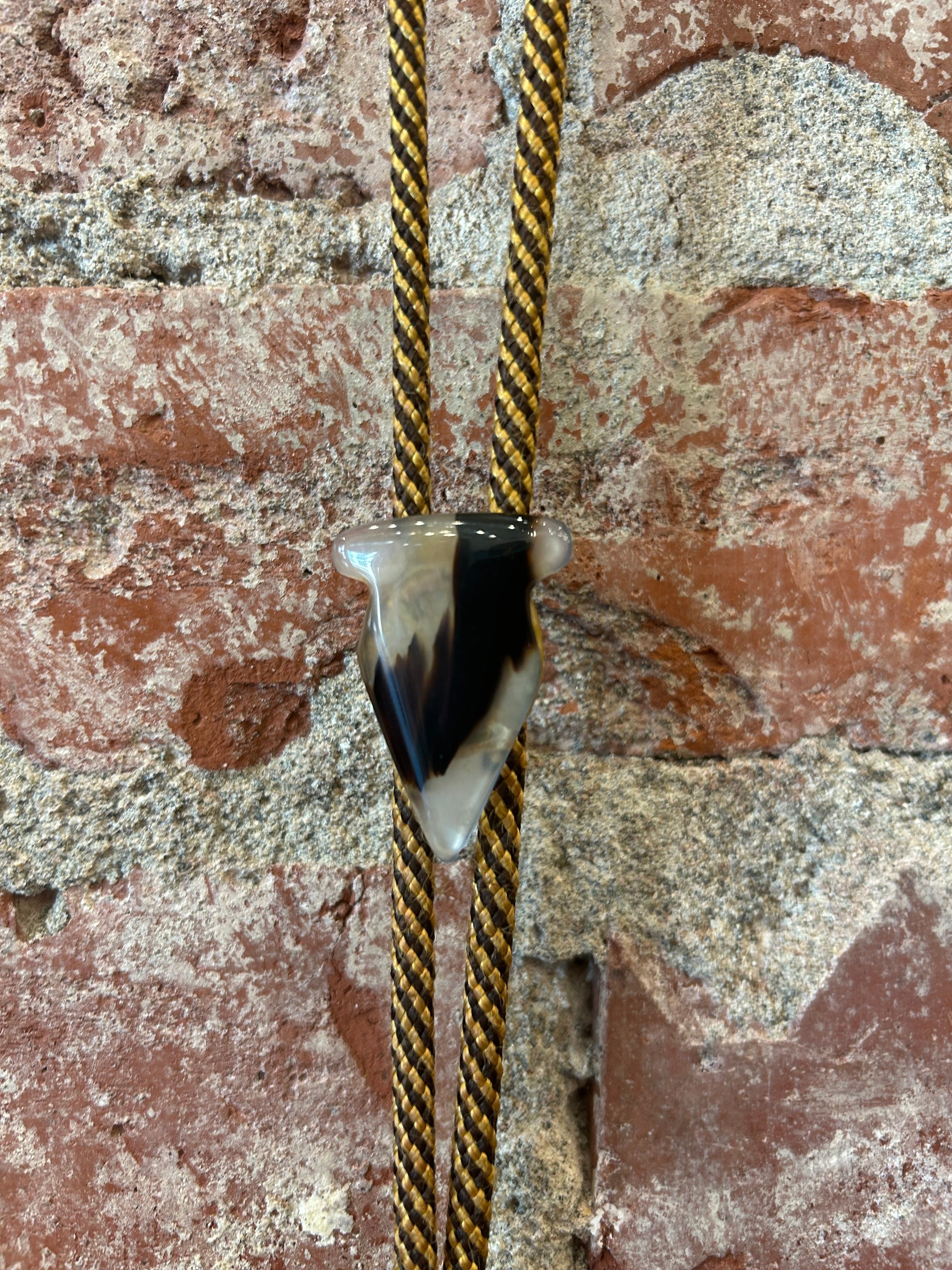 Agate And Jasper Bolo Tie
