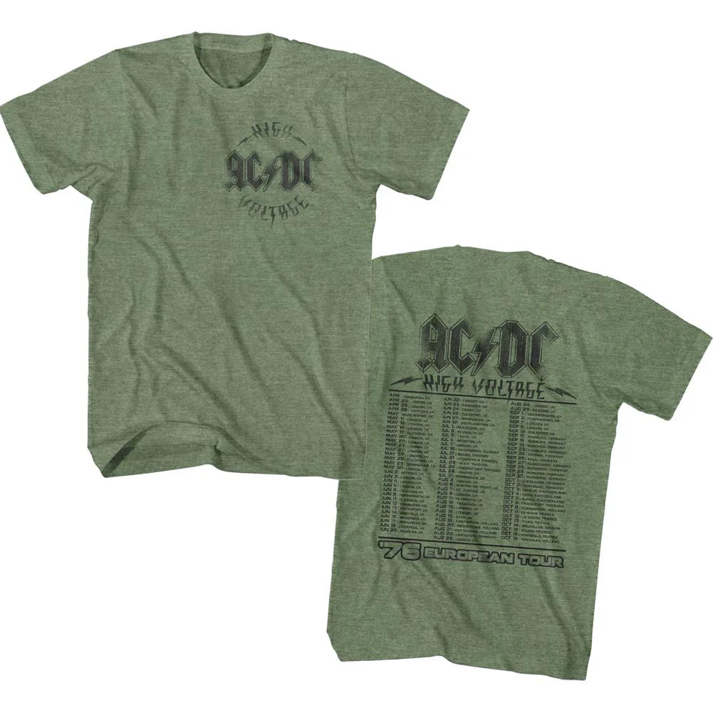 ACDC 1976 Tour T-Shirt