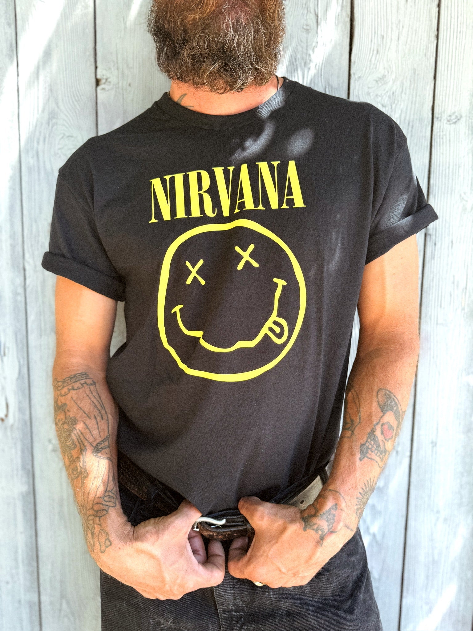 Nirvana Smiley T-Shirt