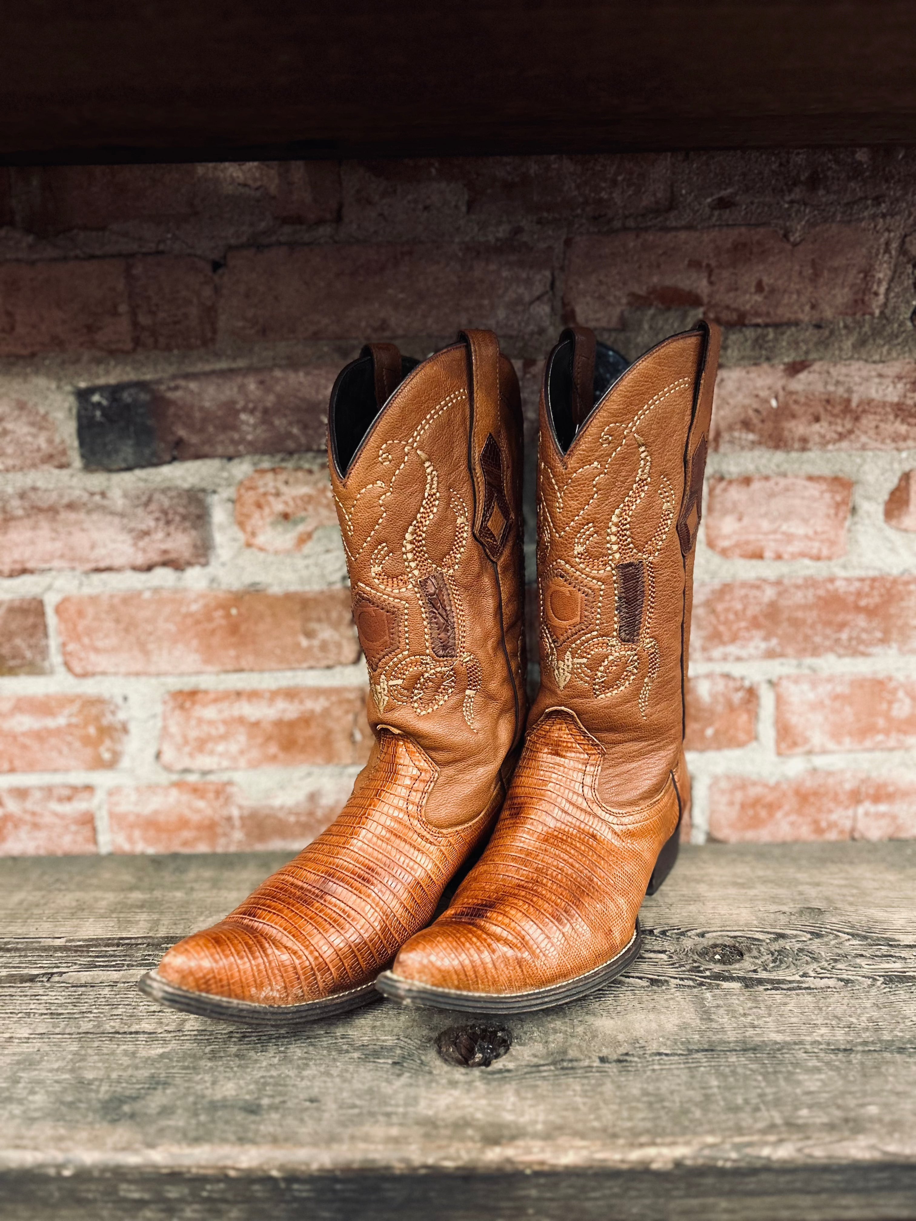 Cuadra Teju Lizard Men's Cowboy Boots Size 11