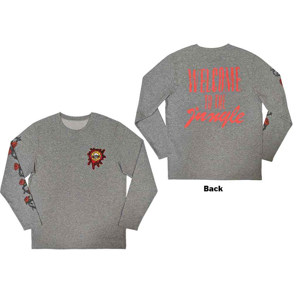 Guns N Roses Welcome To The Jungle Long Sleeve T-Shirt