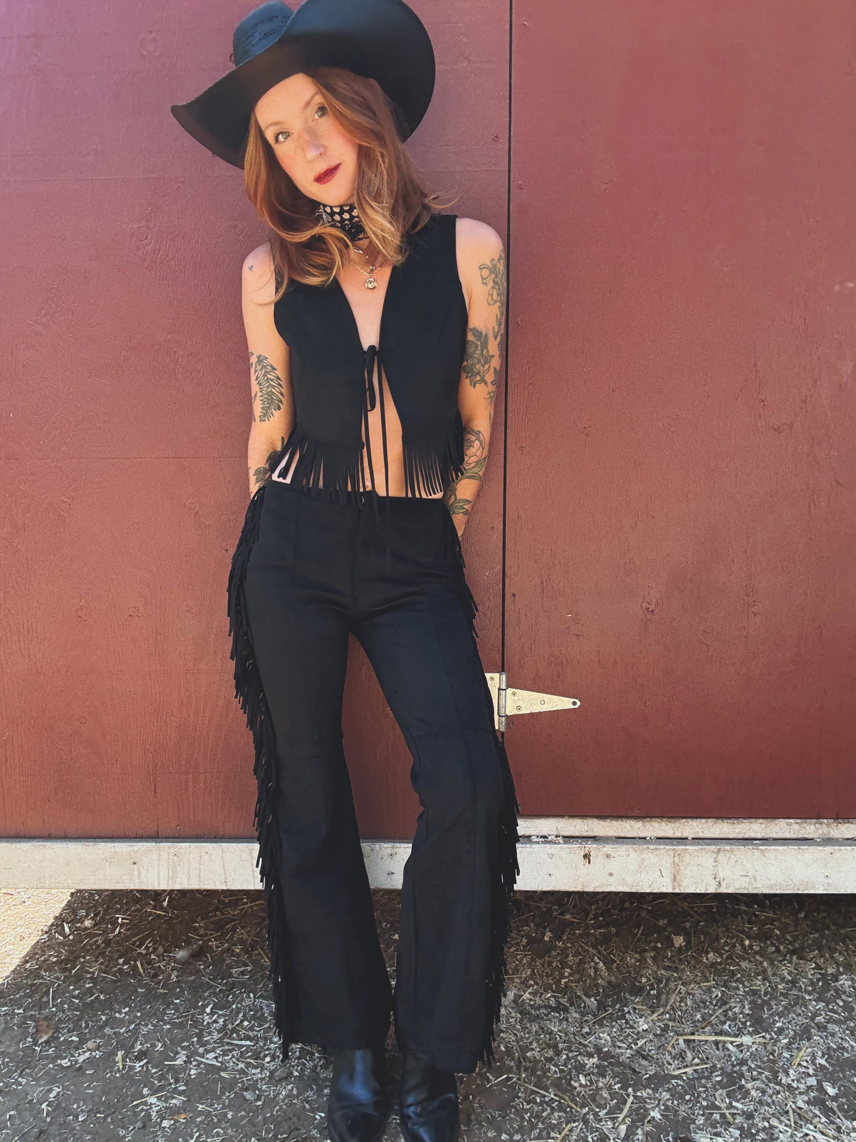 I Never Lie Fringe Pants