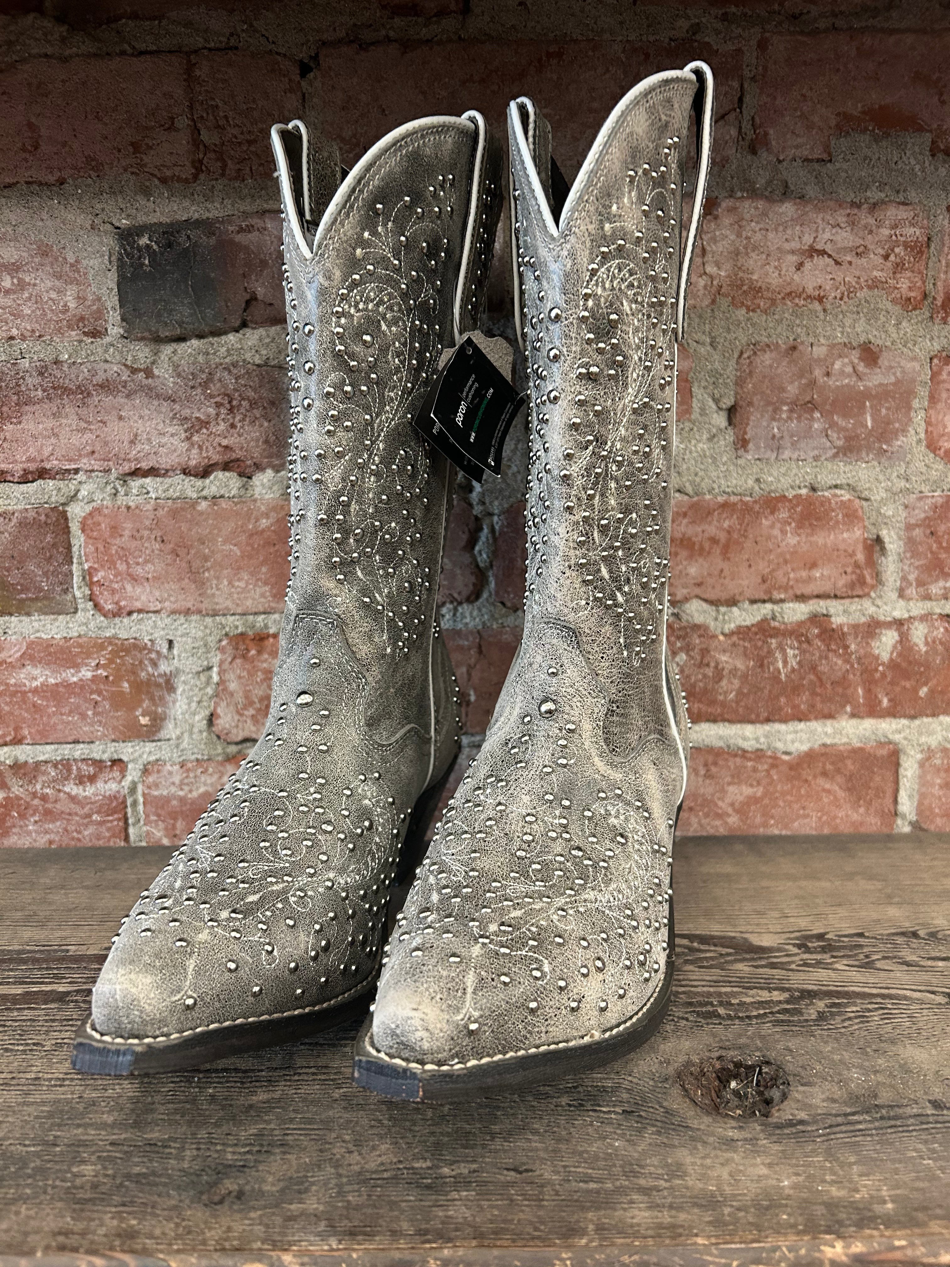 Rockin Country Women's Cowboy Boots Size 8.5