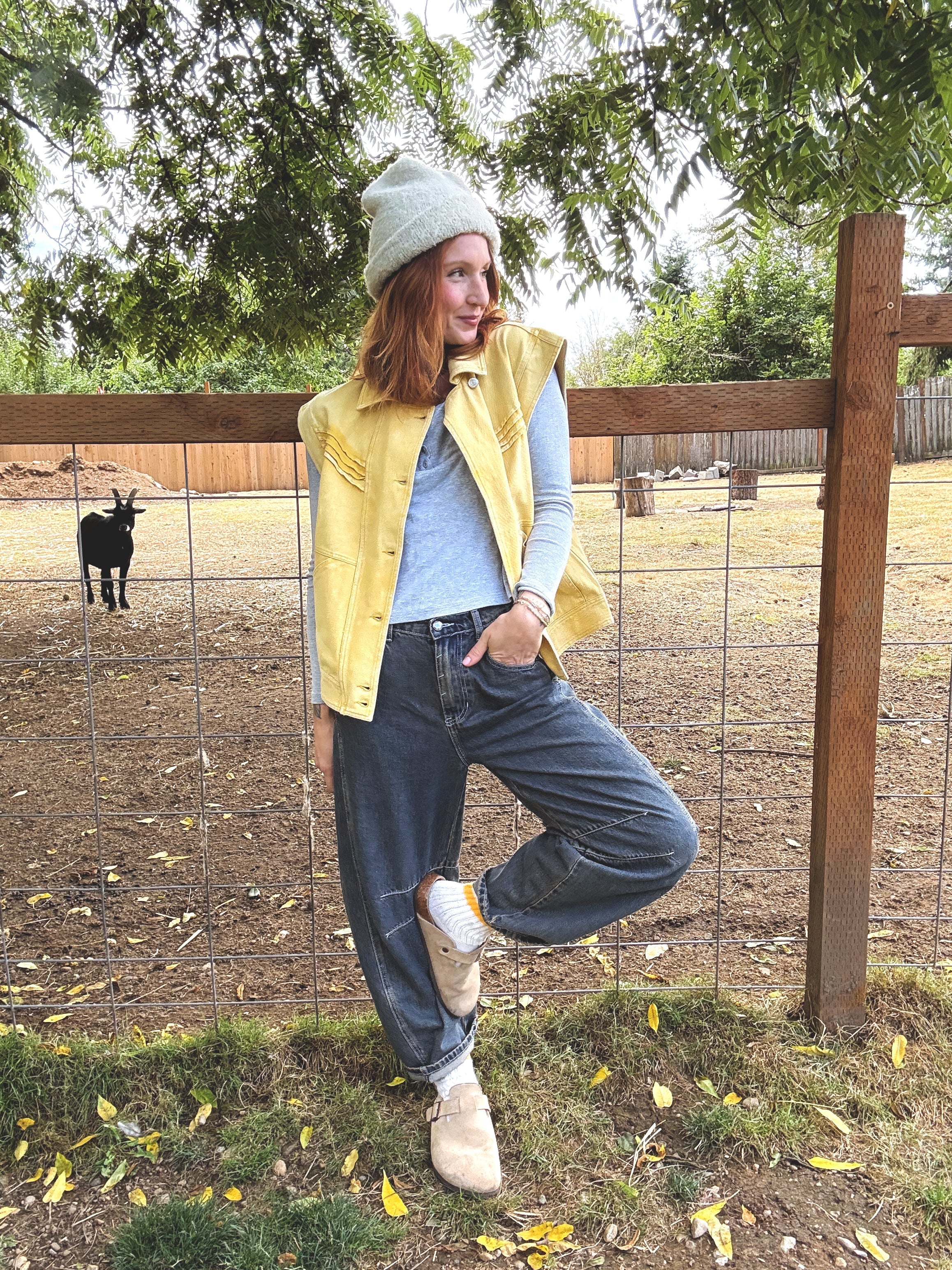 Tatum Washed Denim Vest
