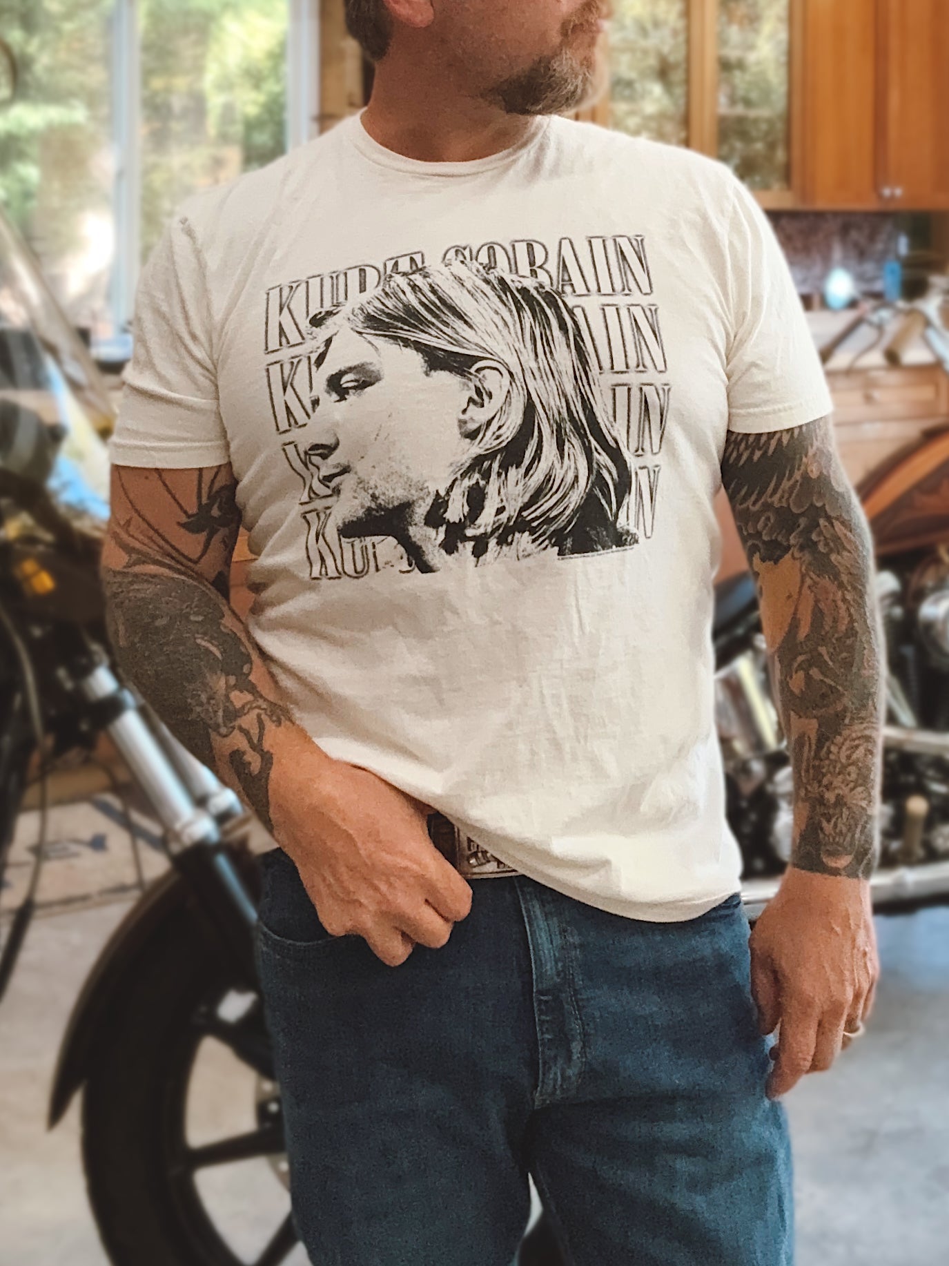 Kurt Cobain Rather Be T-Shirt