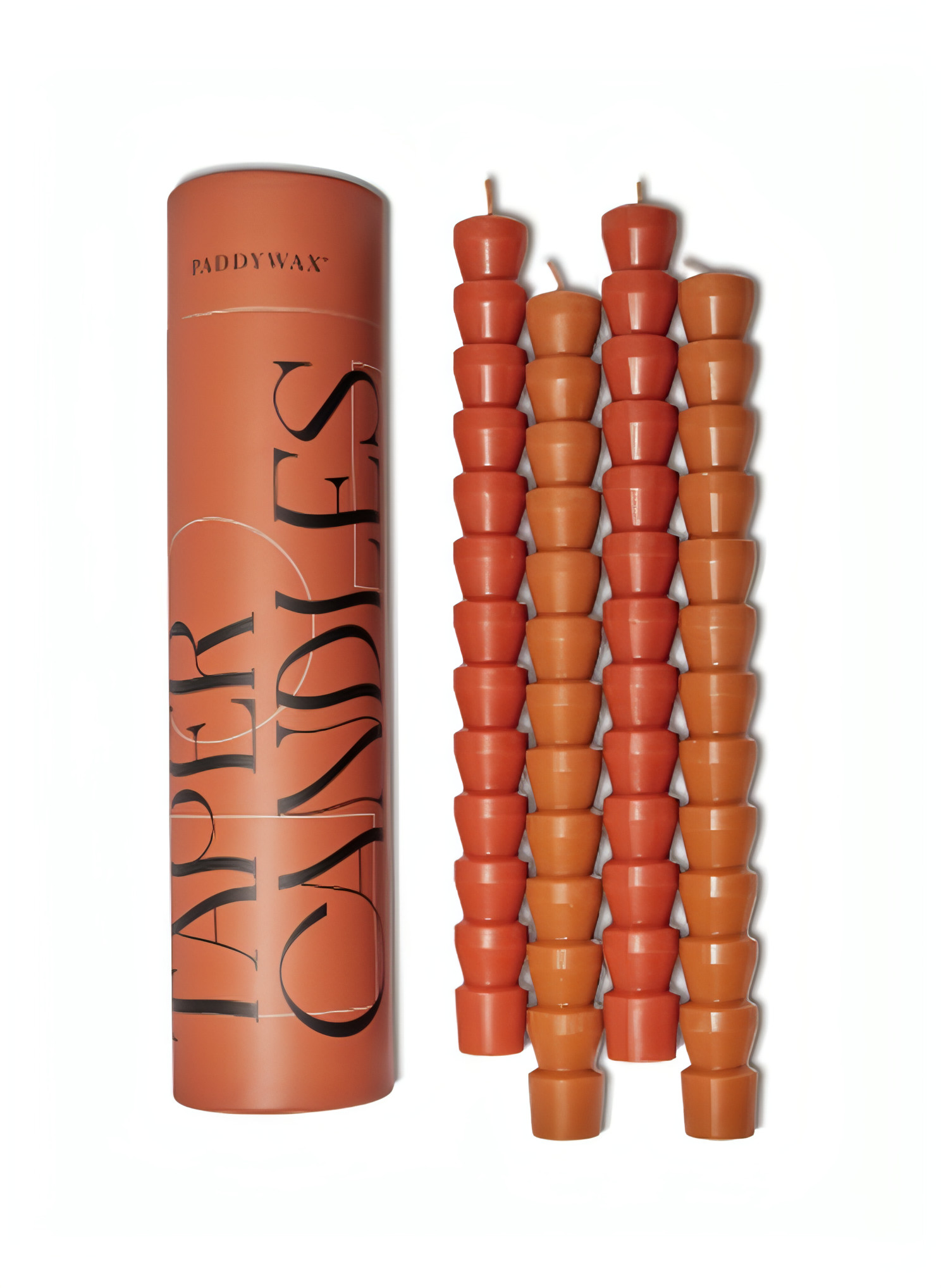 Paddywax Tube Taper Candle Set of 4