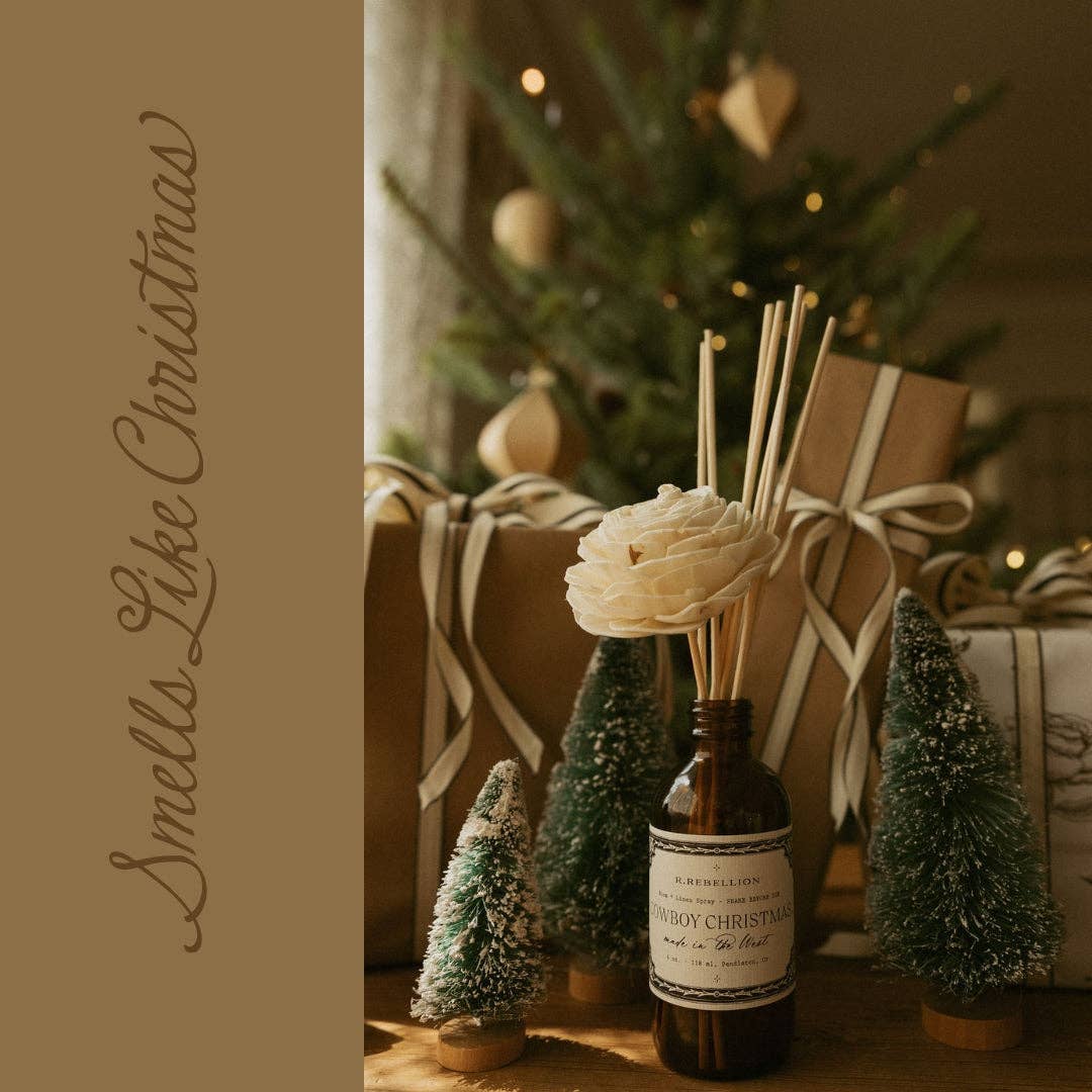Cowboy Christmas Reed Diffuser