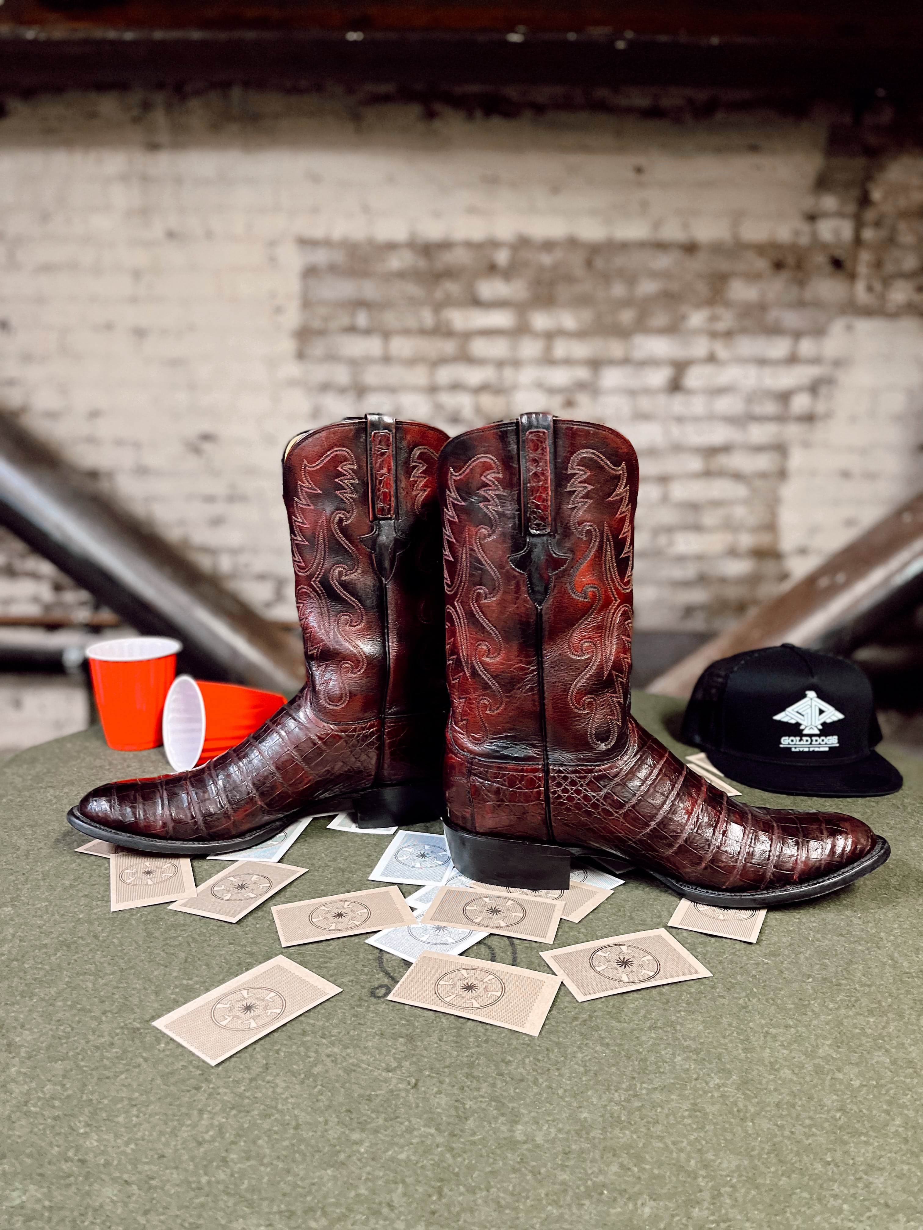 Lucchese Men's Cowboy Boots Size 14