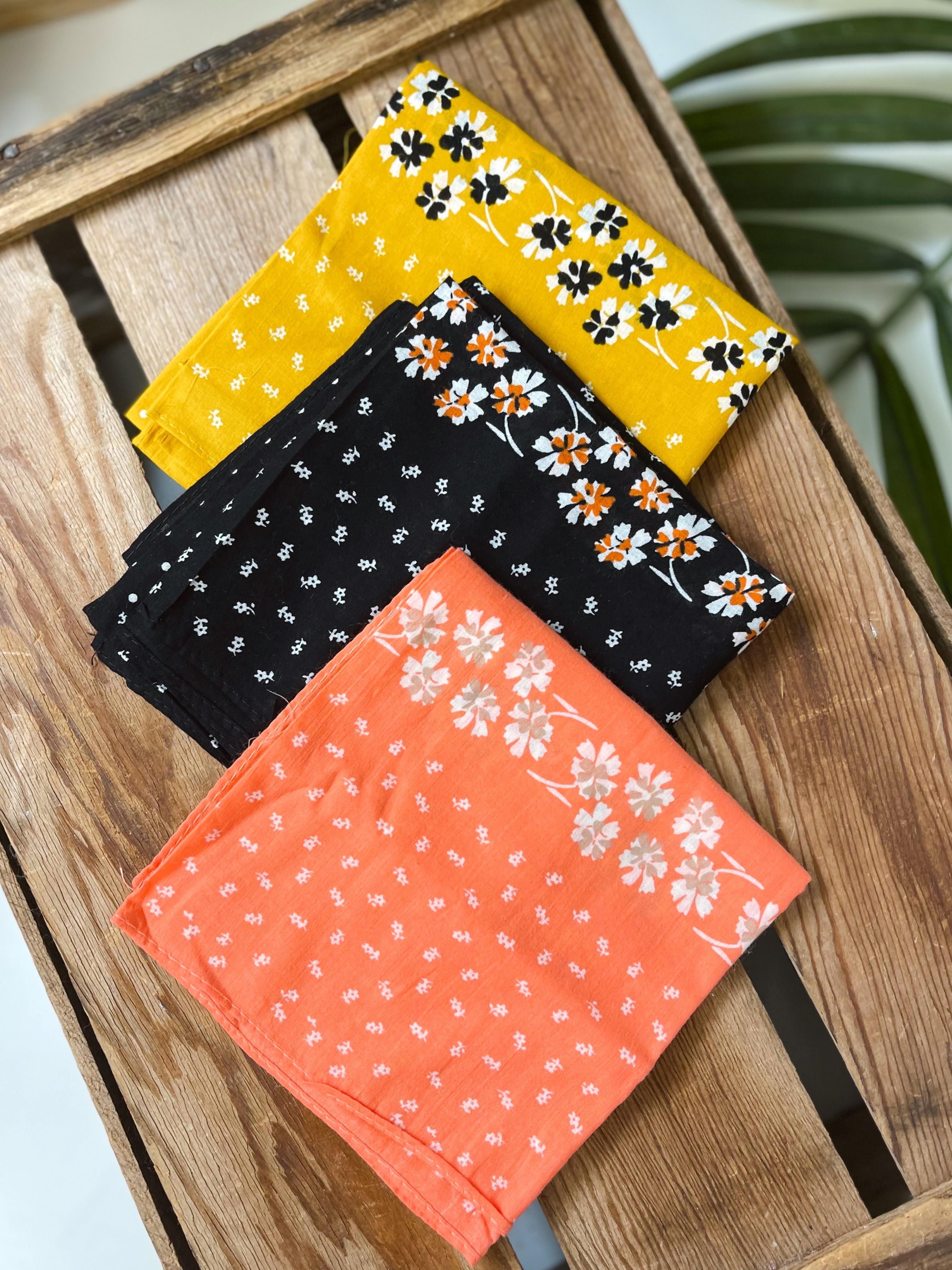 Floral Dotted Bandana
