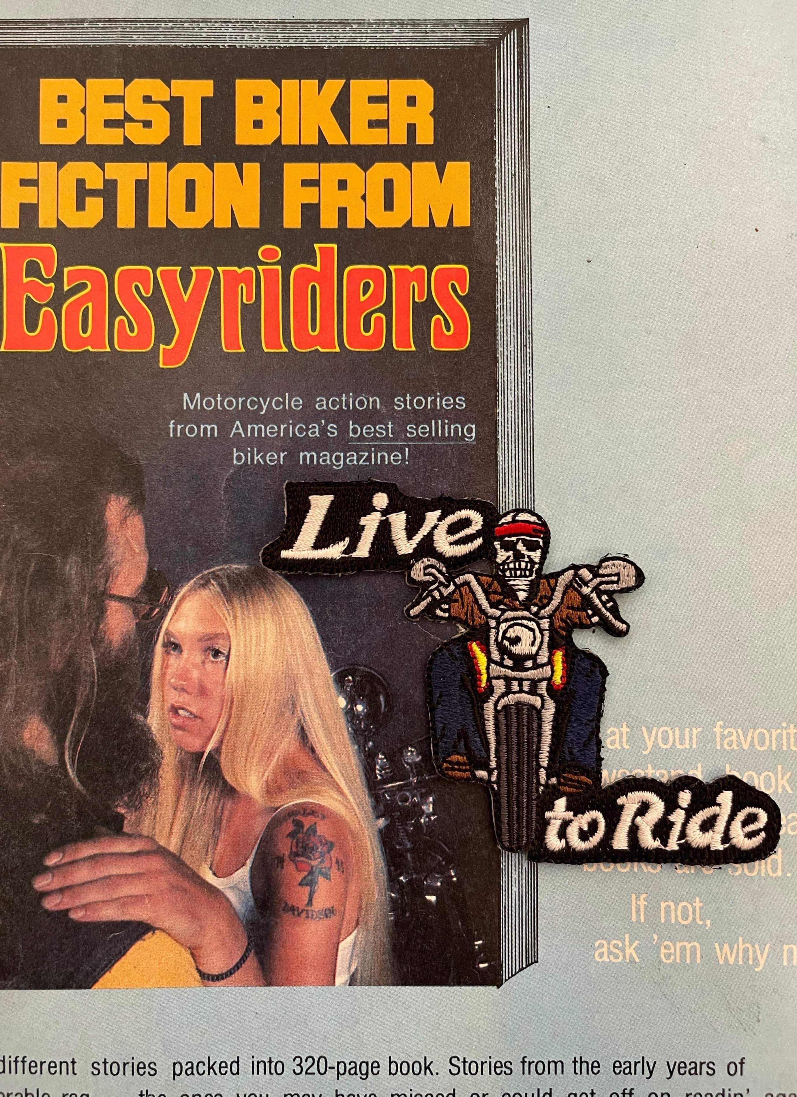 Live To Ride Patch